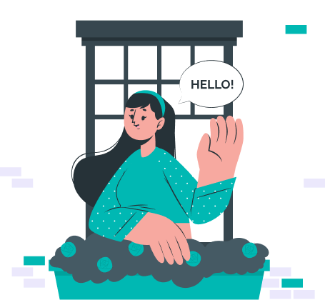 Hello Illustration